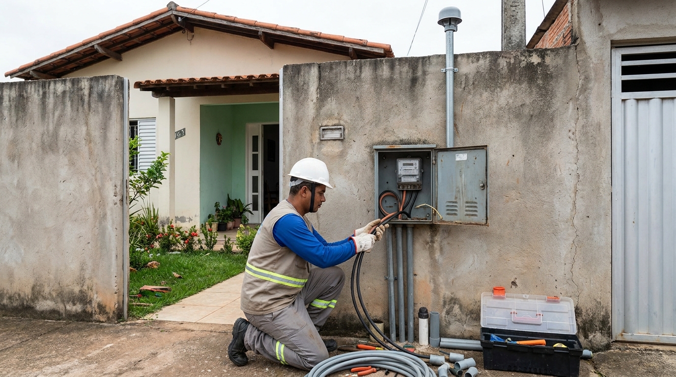 Instalação de Padrão de Energia perto de mim em Salvador‑BA